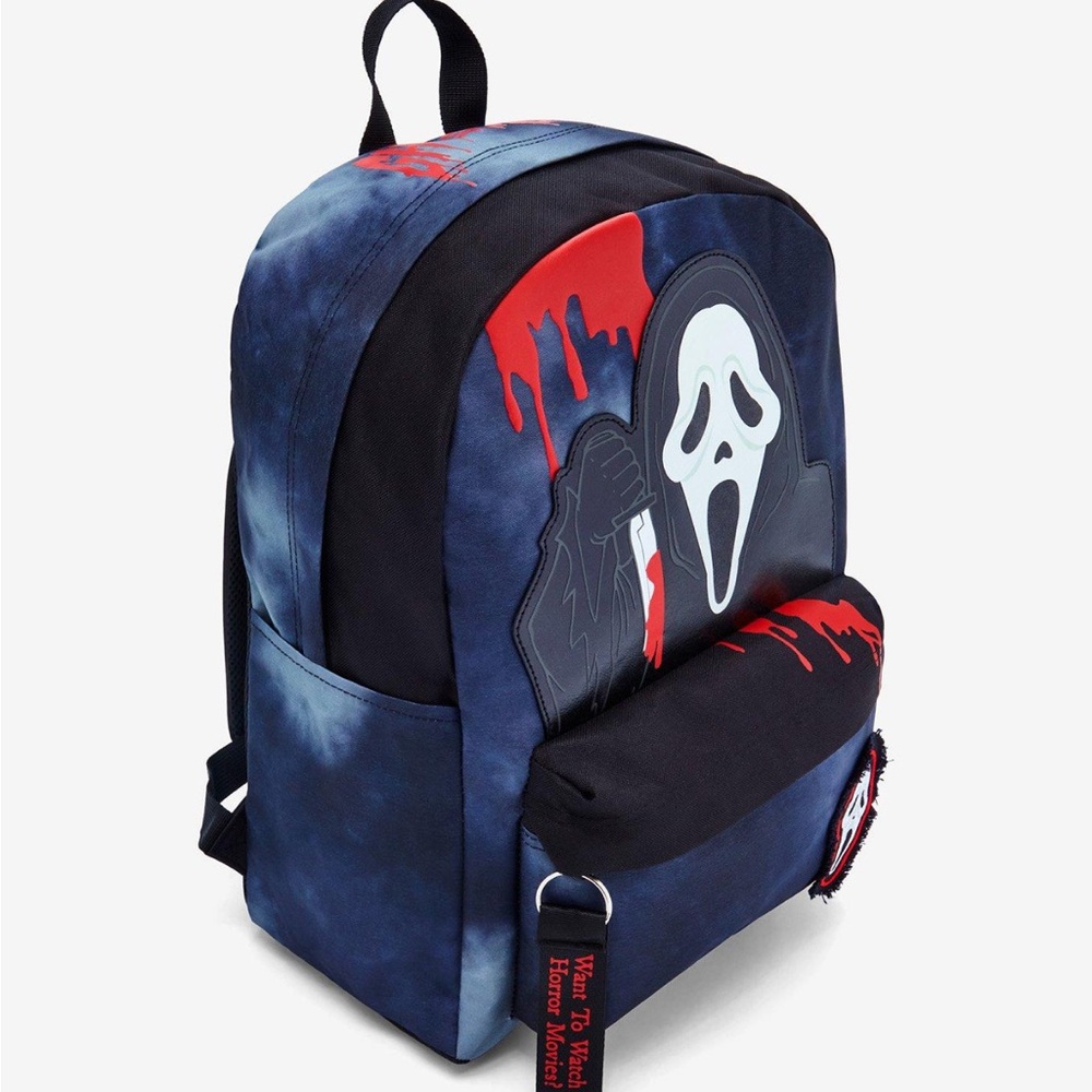 Scream Ghostface Glow In The Dark Backpack Hot Topic - Picture 5 of 6